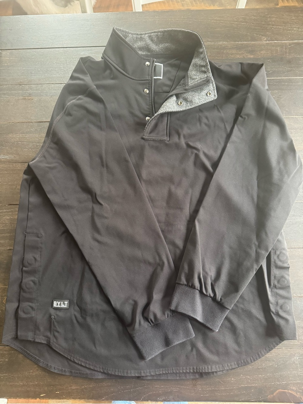 Men's BYLT Quarter-Snap Golf Pullover Jacket